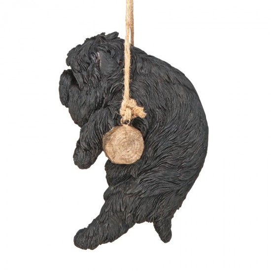 Design Toscano Black Poodle Dog Hanging