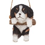 Design Toscano Black King Charles Cavelier Dog Hanging