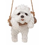 Design Toscano White Maltese Dog Hanging
