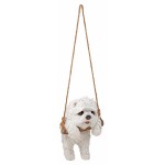 Design Toscano White Maltese Dog Hanging
