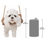 Design Toscano White Maltese Dog Hanging