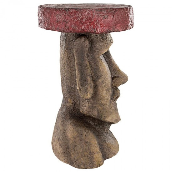 Design Toscano Easter Island Moai Side Table