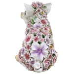 Design Toscano Flower Power Pig Statue