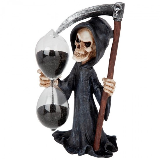 Design Toscano Grim Reaper With Hourglass Statue