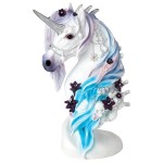 Design Toscano Unicorn Bust With Skulls Statue