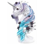 Design Toscano Unicorn Bust With Skulls Statue