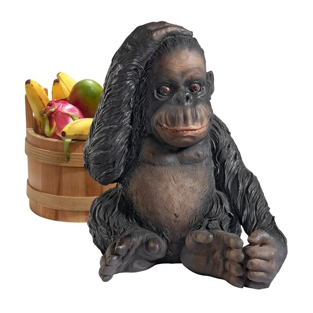 Design Toscano Curly The Chimpanzee Statue