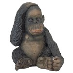 Design Toscano Curly The Chimpanzee Statue