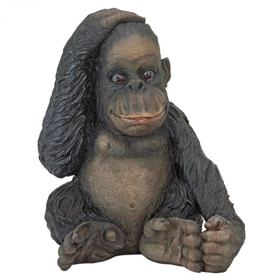 Design Toscano Curly The Chimpanzee Statue