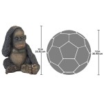 Design Toscano Curly The Chimpanzee Statue