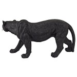 Design Toscano Large Shadowed Predator Black Panther