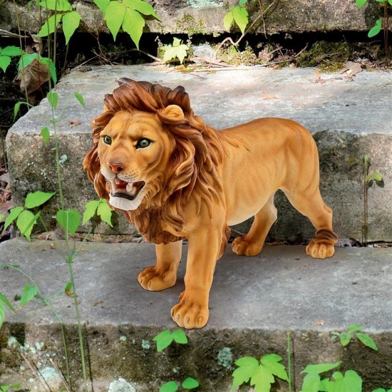 Design Toscano Panthera Lion King Of The Savanna Statue