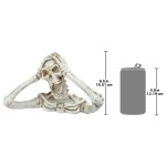 Design Toscano Medium Shriek The Skeleton Statue