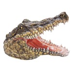 Design Toscano Chomper Crocodile Head Statue