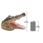 Design Toscano Chomper Crocodile Head Statue