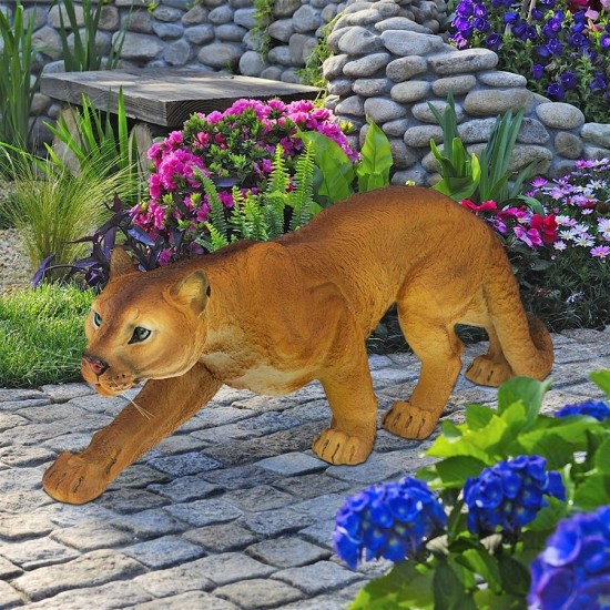 Design Toscano Prowling Mountain Cougar Statue