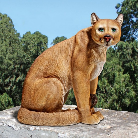 Design Toscano American Mountain Cougar Statue