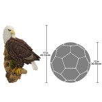 Design Toscano American Bald Eagle Wall Sculpture