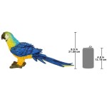 Design Toscano Blue Parrot