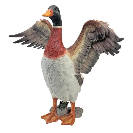 Design Toscano Proud Mallard Duck Statue