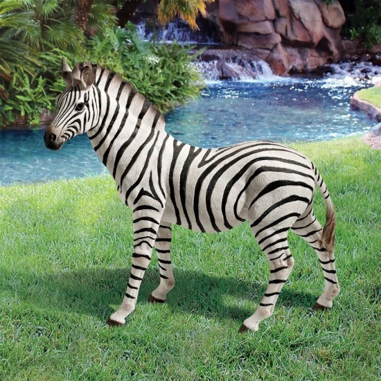 Design Toscano Zora The Zebra Statue