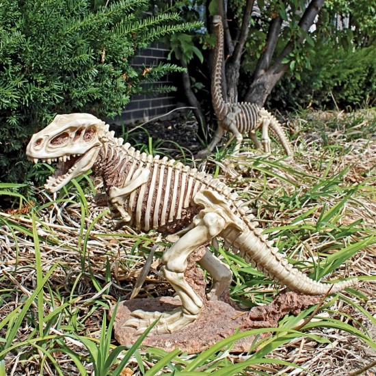 Design Toscano T-Rex Dinosaur Skeleton Statue