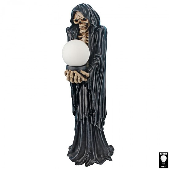 Design Toscano Grim Reaper Illuminated Statue