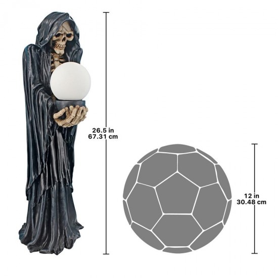 Design Toscano Grim Reaper Illuminated Statue