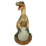 Design Toscano The Egg Beater Raptor Dinosaur Statue