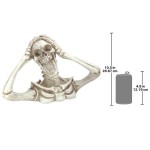 Design Toscano Large Shriek The Skeleton Statue