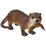 Design Toscano River Otters Big Catch Statue