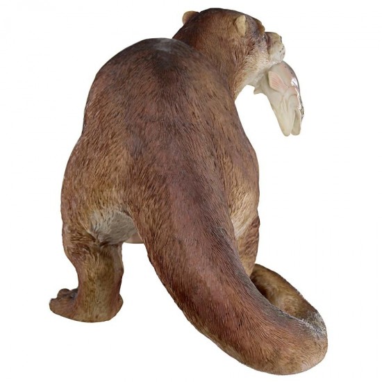 Design Toscano River Otters Big Catch Statue