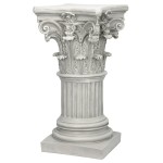 Design Toscano Medium Corinthian Pillar