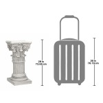 Design Toscano Medium Corinthian Pillar