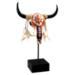 Design Toscano Western Desert Sun Cow Skull Statue