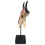 Design Toscano Western Desert Sun Cow Skull Statue