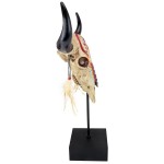 Design Toscano Western Desert Sun Cow Skull Statue