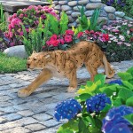 Design Toscano Slient Pursuer Spotted Leopard Statue