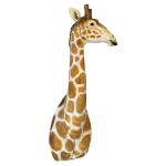 Design Toscano African Savanna Giraffe Wall Sculpture