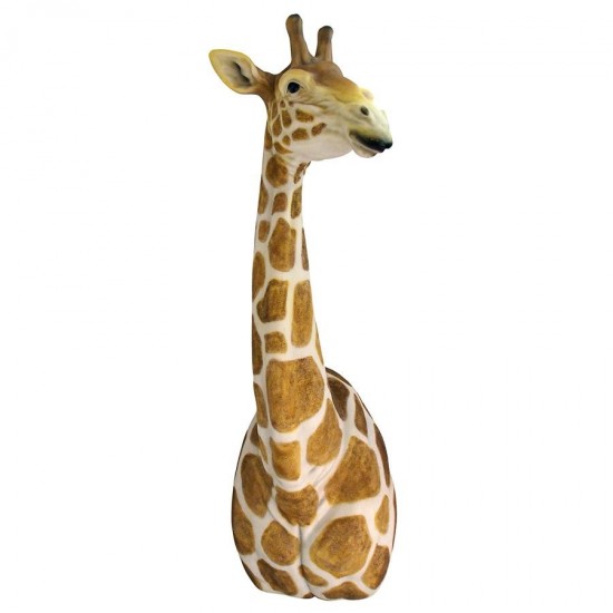 Design Toscano African Savanna Giraffe Wall Sculpture