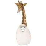 Design Toscano African Savanna Giraffe Wall Sculpture