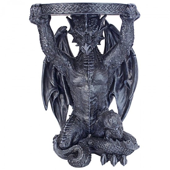 Design Toscano Gothic Dragon Of Netherly Boggs Table