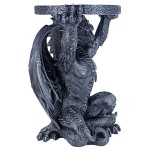 Design Toscano Gothic Dragon Of Netherly Boggs Table