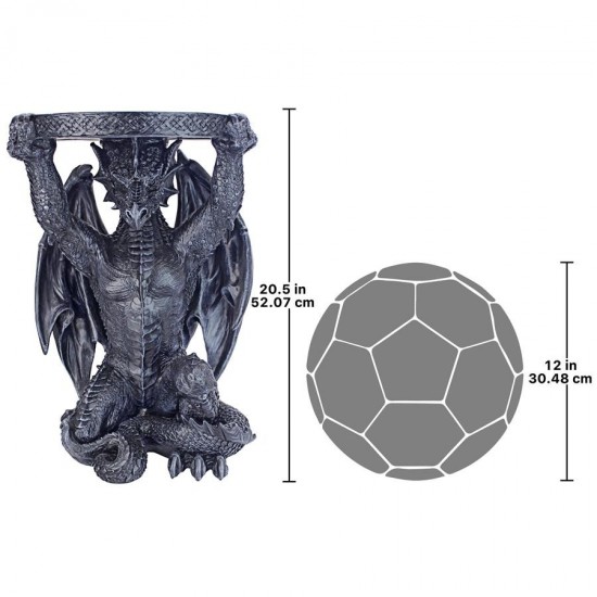 Design Toscano Gothic Dragon Of Netherly Boggs Table