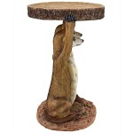 Design Toscano Kalahari Meerkats Side Table