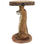 Design Toscano Kalahari Meerkats Side Table