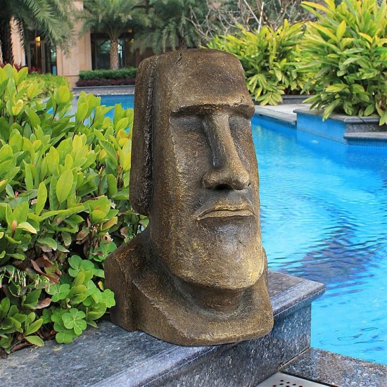 Design Toscano Extra Large Easter Island Moai Head