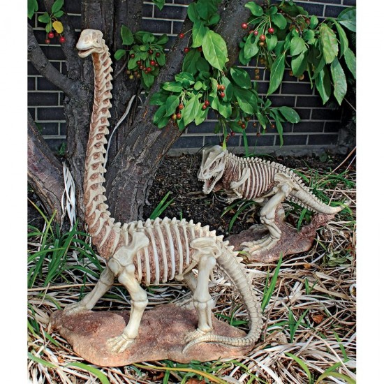 Design Toscano Brachiosaurus Skeleton Dinosaur Statue