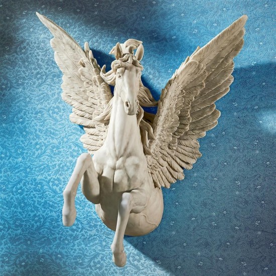 Design Toscano Divine Pegasus Winged Stallion Frieze