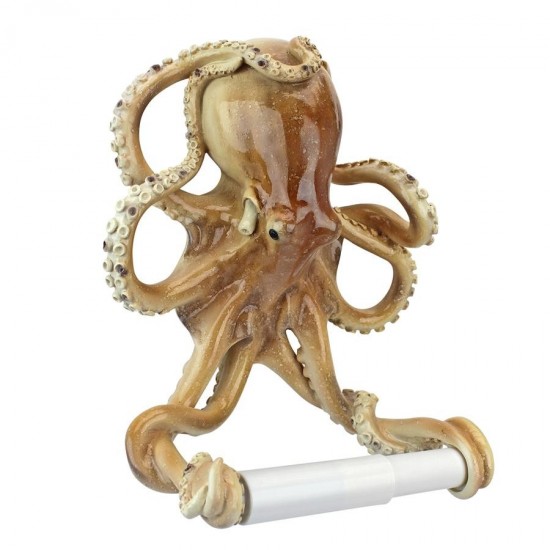 Design Toscano Toilet Tentacles Toilet Paper Holder